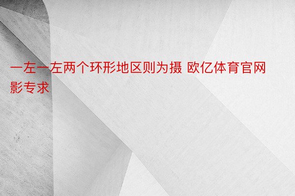 一左一左两个环形地区则为摄 欧亿体育官网影专求