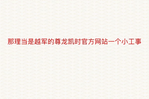 那理当是越军的尊龙凯时官方网站一个小工事